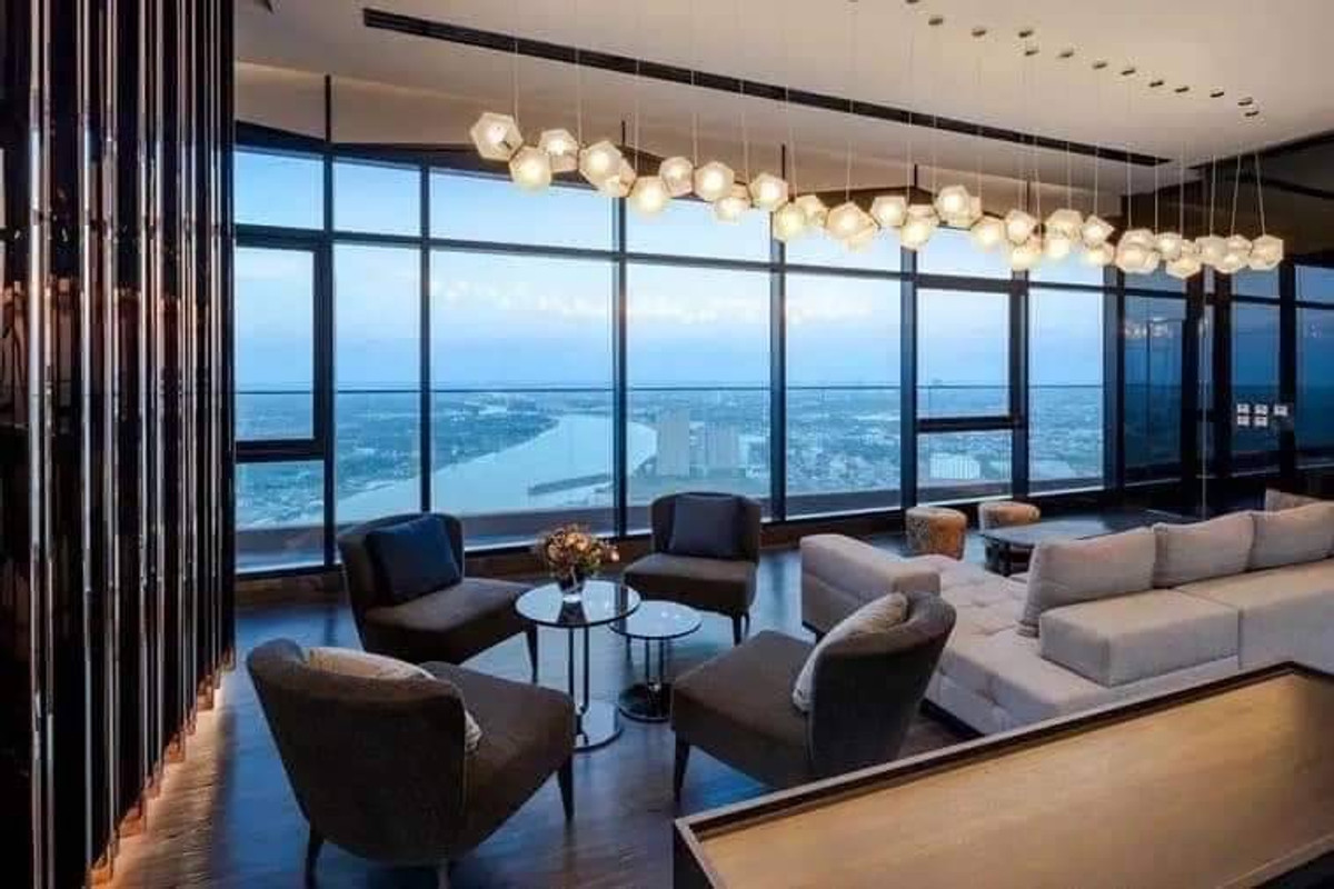 For SaleCondoRattanathibet, Sanambinna : 🔥 Urgent sale! Beautiful room, full river view, The Politan Rive (The Politan Rive), corner room, high floor, Chao Phraya view + city view, very beautiful!