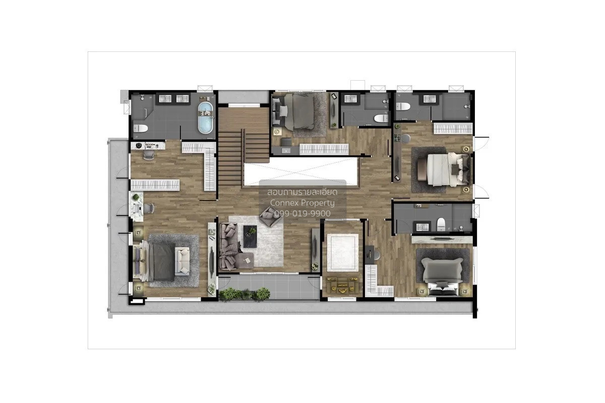 For SaleHousePhutthamonthon, Salaya : [For Sale] Single house THE CITY Thawiwatthana, 2-story detached house near MRT Lak Song.