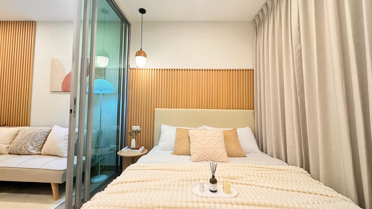 ขายคอนโดรามคำแหง หัวหมาก : K-6791 SALE🔥🔥  พลัมคอนโด รามคำแหง 60 อินเตอร์เชนต์ ห้องสวย ตกแต่งใหม่