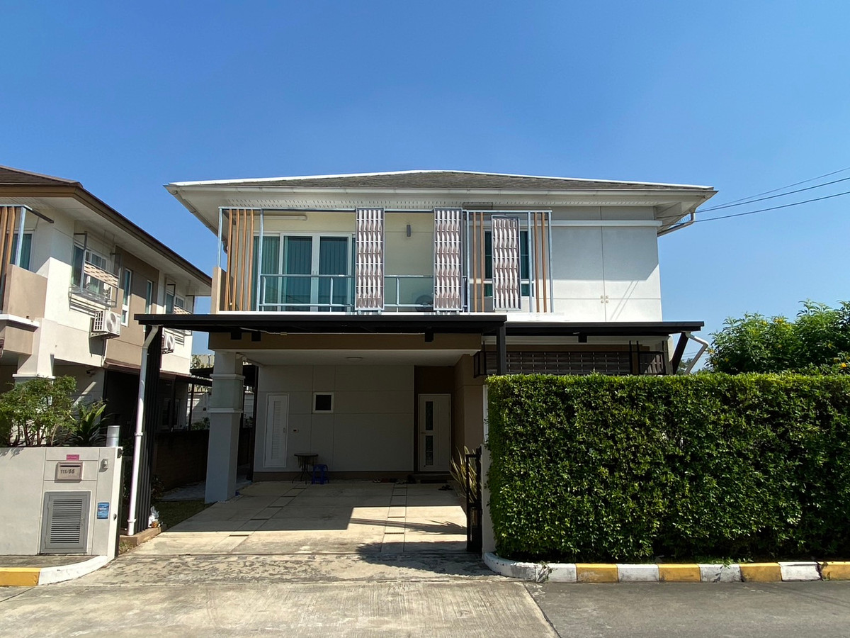 ขายบ้านสมุทรปราการ สำโรง : ขายบ้านเดี่ยว หลังมุม เลอนิโอ สุขุมวิท–เอราวัณ ใกล้ BTS โรงเรียนนายเรือ