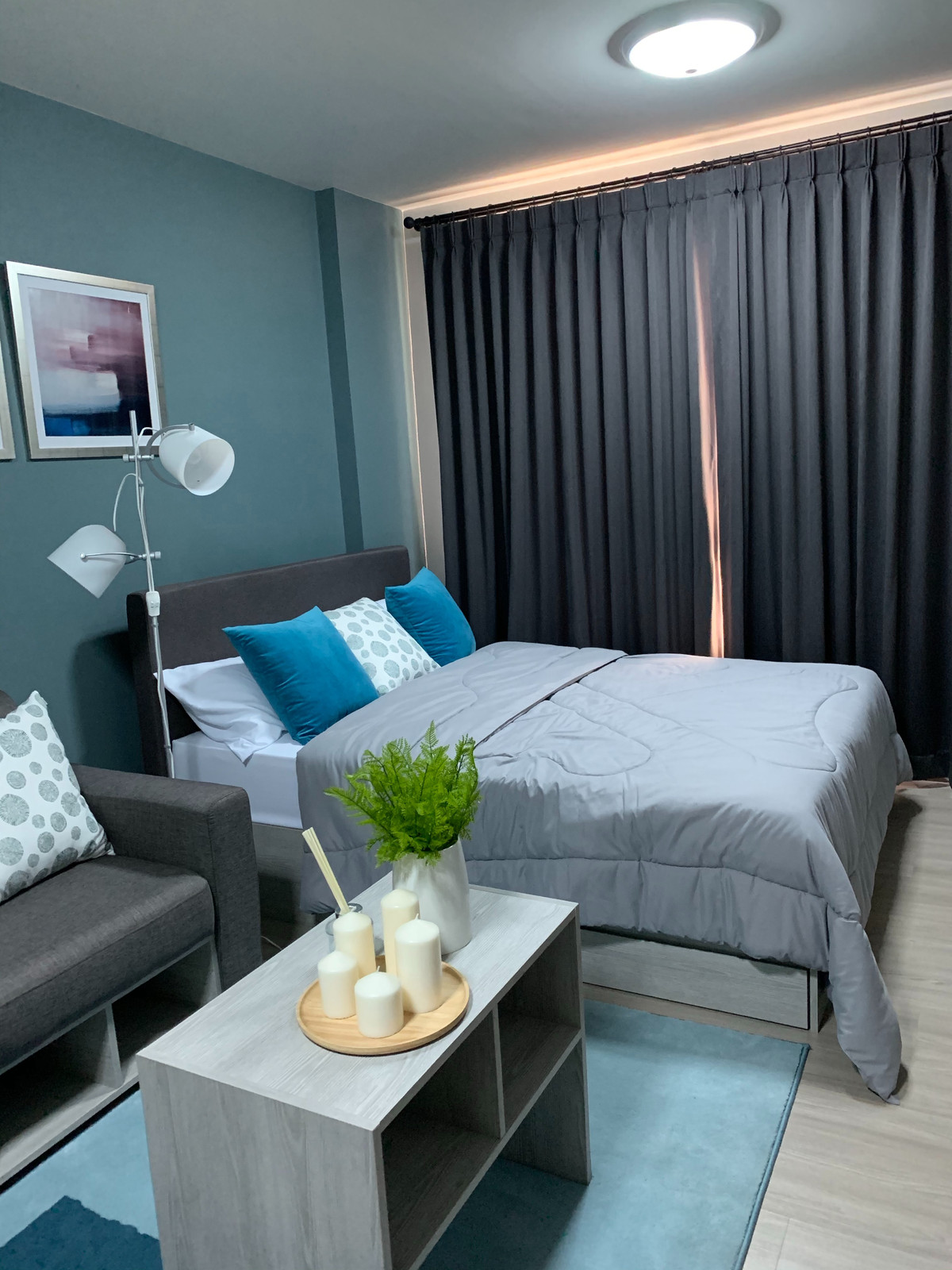 For RentCondoNakhon Pathom : Condo D Condo Kamphaeng Saen for rent.