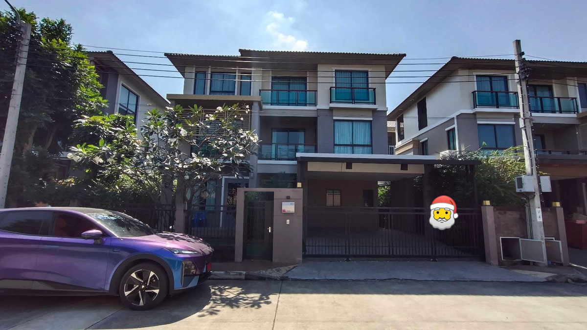 บ้านวิภาวดี ดอนเมือง หลักสี่ : 🏡 ขาย / ให้เช่าบ้านเดี่ยว 3 ชั้น โครงการภัสสร สรงประภา ดอนเมือง (Private Zone) 6 ห้องนอน 7 ห้องน้ำ ใกล้สนามบินดอนเมืองและถนนวิภาวดี