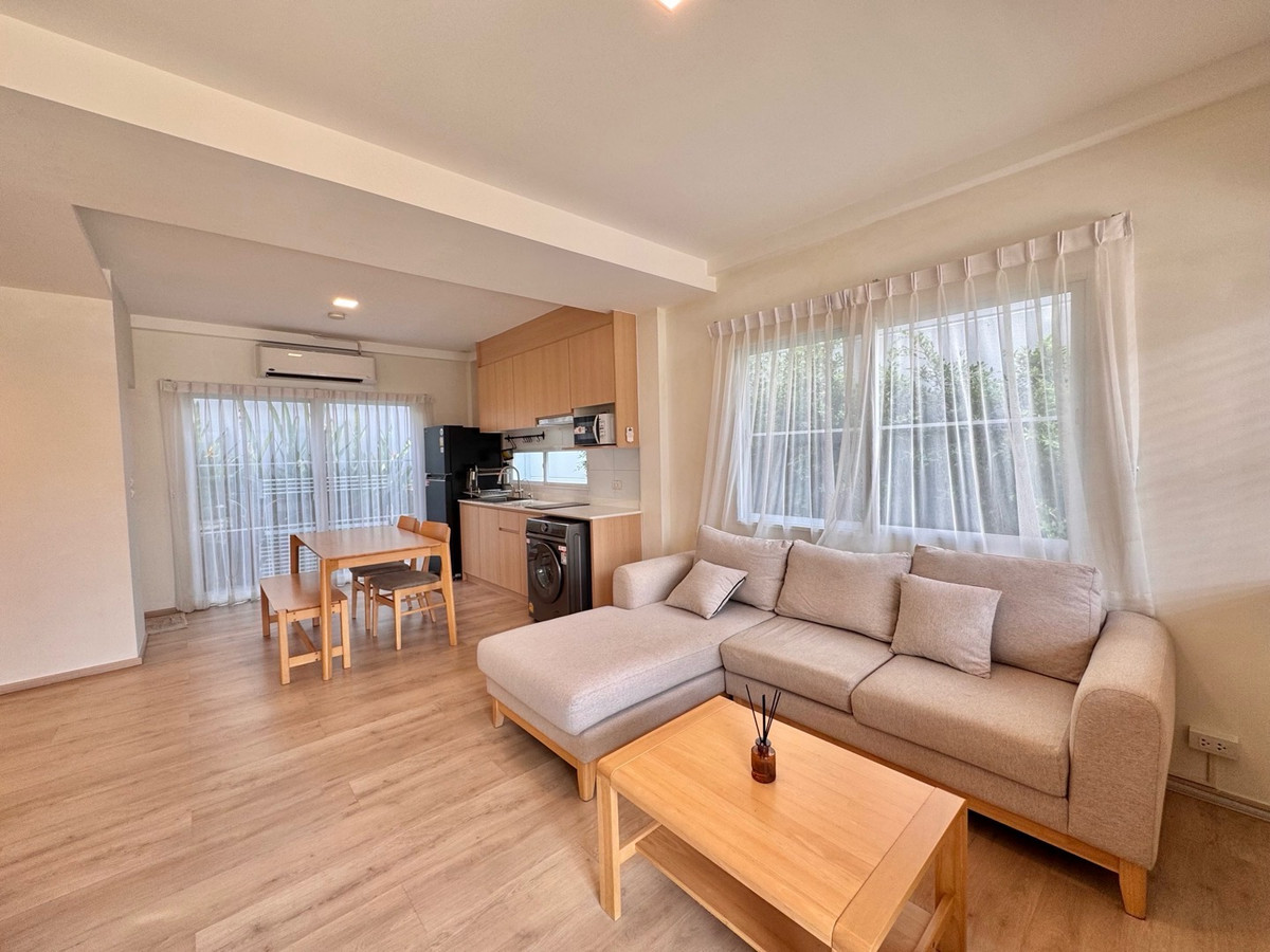 ให้เช่าทาวน์โฮมบางนา แบริ่ง ลาซาล : 💥ForRent💥Indy2 Bangna Ramkhamhang2 🏡 Near Mega Bangna ‼️Corner House ⭐️ Private Garden 🌳 Ready to move in ‼️  Fully Furnished ✨