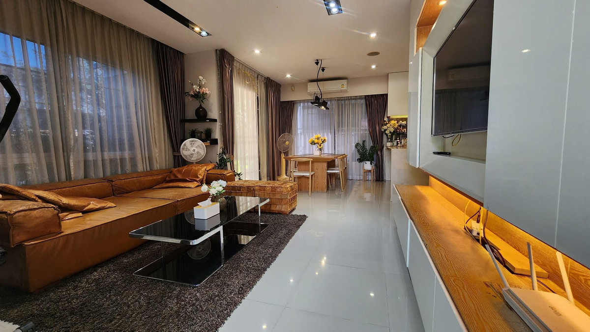 ให้เช่าบ้านนวมินทร์ รามอินทรา : ให้เช่าบ้านเดี่ยว 100 ตรว. Habitia Vent ปัญญาอินทรา บ้านสวย ตรงข้ามซาฟารีเวิลด์ และเลกาซี่ กอล์ฟ คลับ