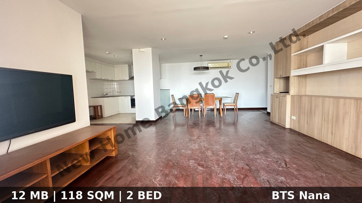 For SaleCondoNana, North Nana,Sukhumvit13, Soi Nana : Newton Tower 2 bedroom for sale with park view 