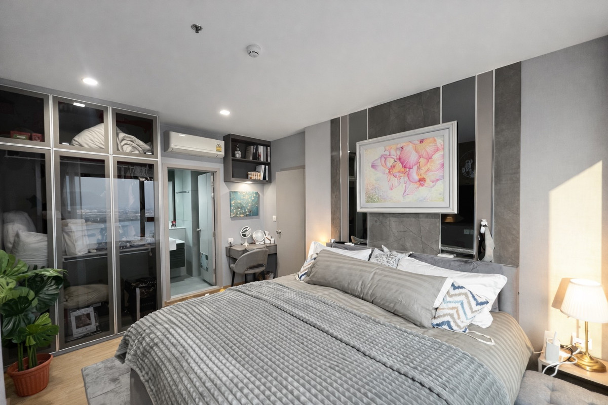 For SaleCondoRattanathibet, Sanambinna : 🔥 Urgent sale! Beautiful room, full river view, The Politan Rive (The Politan Rive), corner room, high floor, Chao Phraya view + city view, very beautiful!