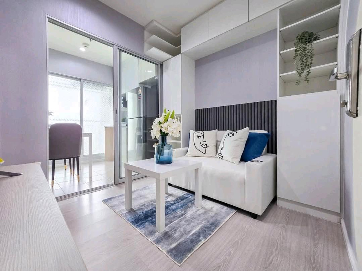 For RentCondoThaphra, Talat Phlu, Wutthakat : Near BTS Wutthakat ICONSIAM, ready to move in.