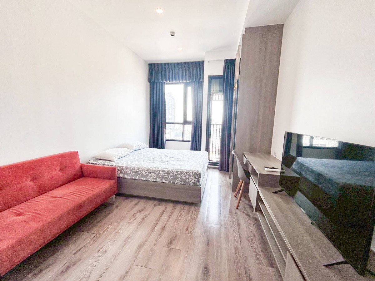 For RentCondoOnnut, Udomsuk : Studio for rent, 1 bathroom, Knightsbridge Prime On Nut.