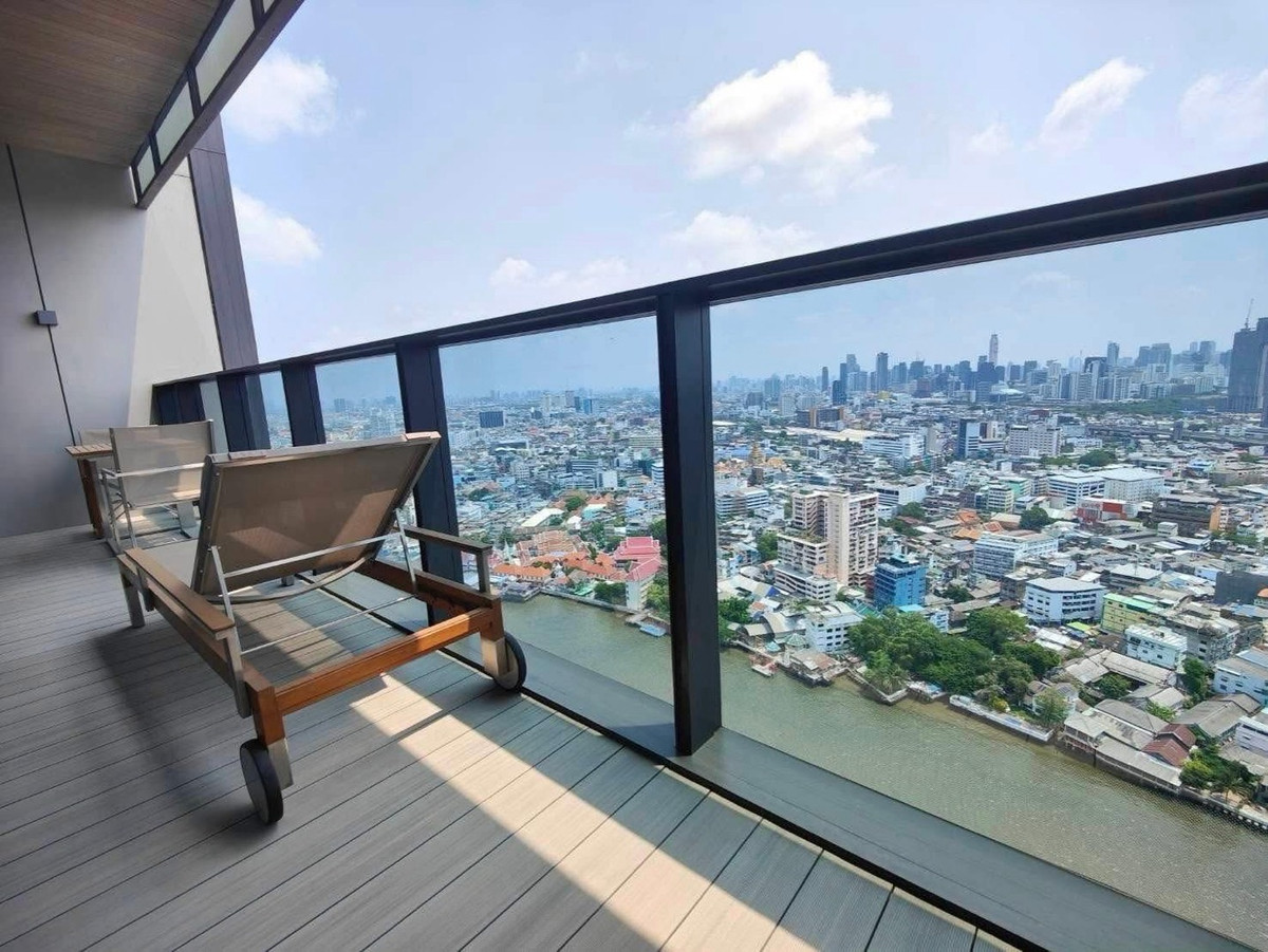 ให้เช่าคอนโดวงเวียนใหญ่ เจริญนคร : ✅For Rent : Brandnew Banyan Tree Residence Riverside /2B2B/178sqm.
