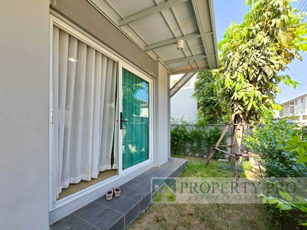 For SaleSamut Prakan,Samrong : TwinHouse for Sale Grande Pleno Bangna Onnut, 3 Bedroom 35 Sqw 146 Sqm Minimal Style with Good Condition Near Chaloem Phrakiat Rama 9, Kingkaew, Suvarnabhumi Airport, Prawet, Ladkrabang, MegaBangna : MJ25S-009