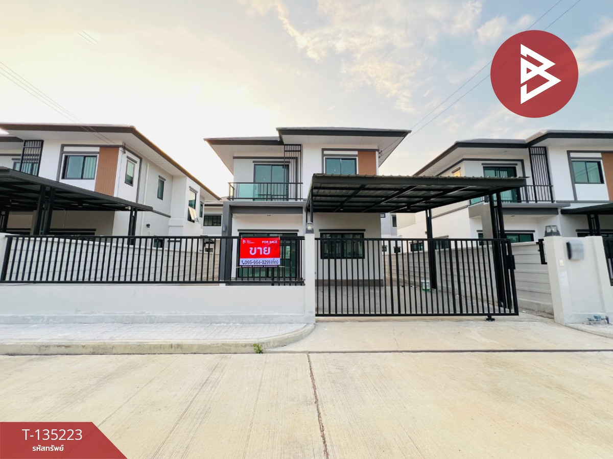 For SaleHouseSamut Songkhram : Single house for sale Starting area 54 sq m, Mae Klong, Samut Songkhram