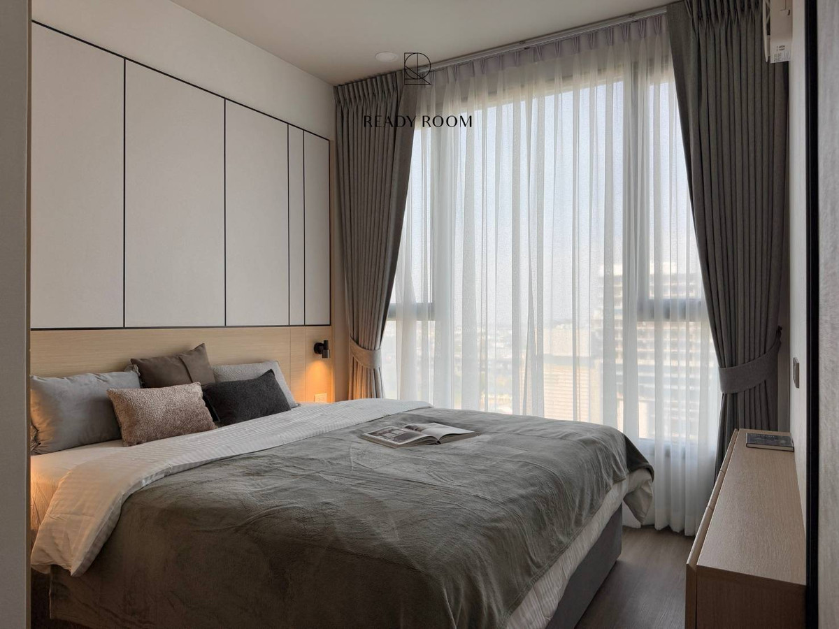 For RentCondoBangna, Bearing, Lasalle : P-2982 For rent🔥🔥 Beautiful room, ready to move in, Whizdom at the Forestias, near Mega Bangna.