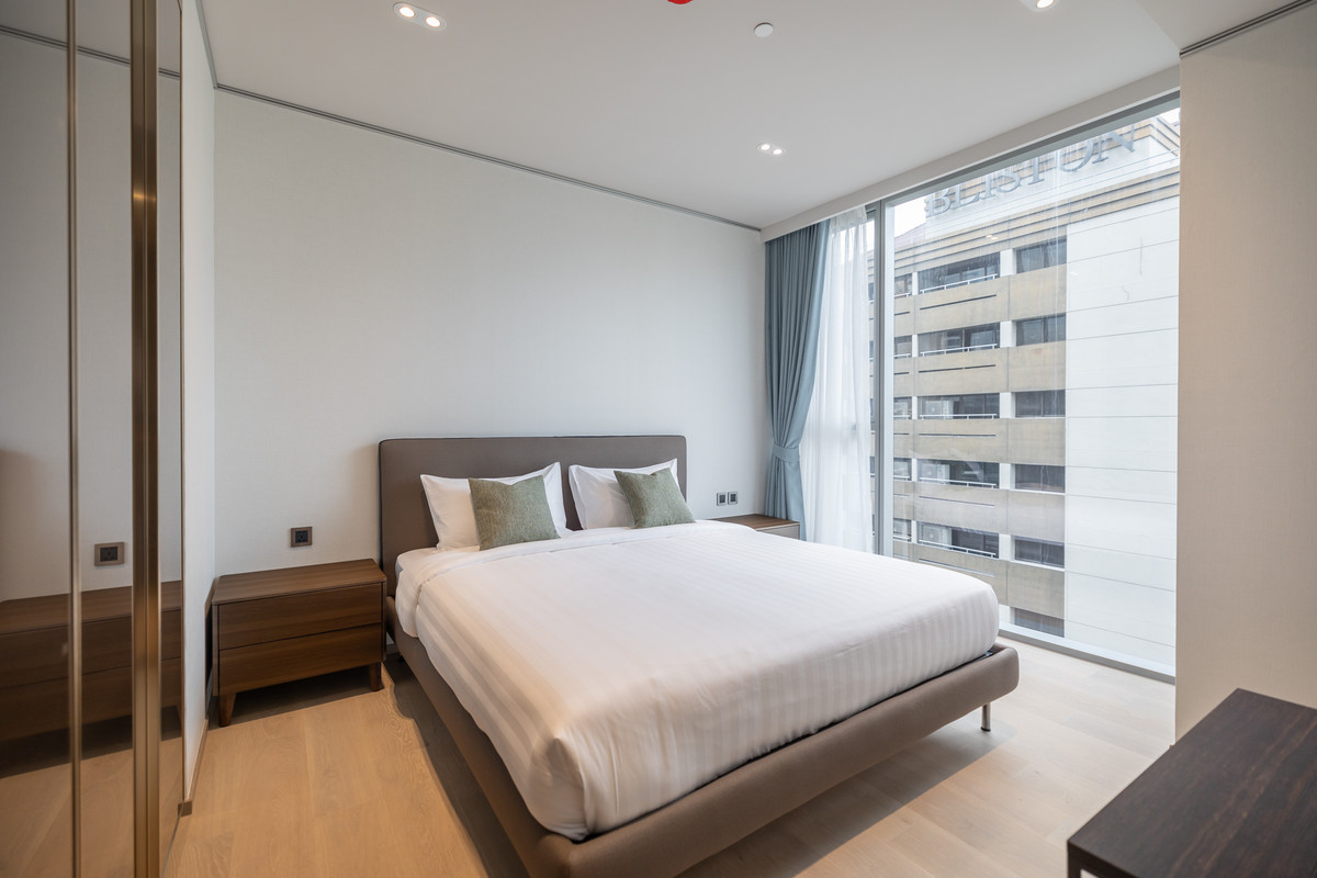 For RentCondoWitthayu, Chidlom, Langsuan, Ploenchit : ✨For Rent at TONSON ONE RESIDENCE ✨ 1-Bedroom, Contact 062-496-6454