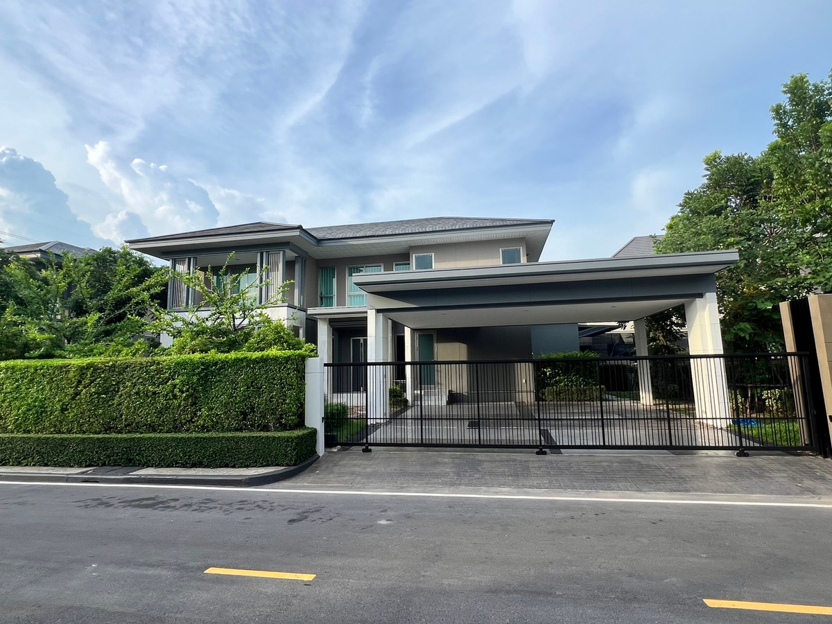 For SaleHouseLadkrabang, Suwannaphum Airport : Urgent sale Perfect Masterpiece Rama 9 – Krungthep Kreetha 📞065-626-5636 Luxury House in new Krungthep Kreetha area  