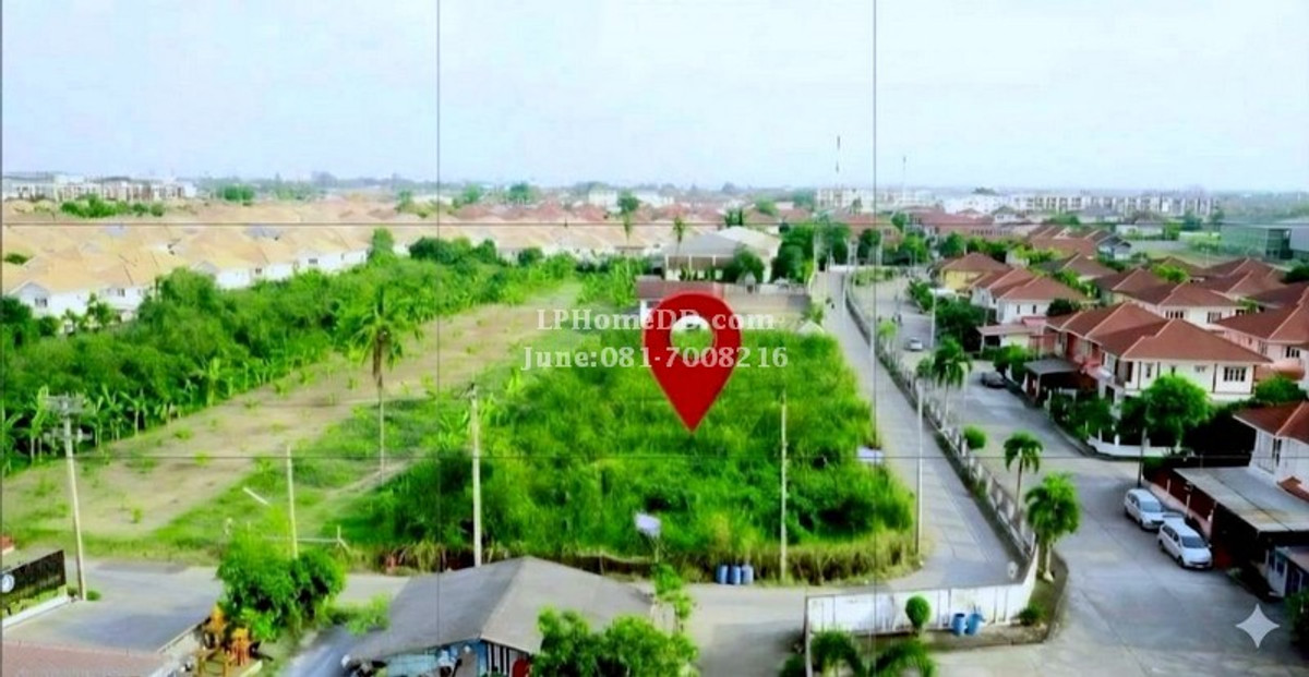 ขายที่ดินนนทบุรี บางใหญ่ บางบัวทอง : ขายถูก ที่ดินสวย 1 ไร่ (400 ตารางวา) แปลงมุม ติดถนน 2 ด้าน ทำเลดี เดินทางสะดวก บางม่วง บางใหญ่ นนทบุรี ใกล้หมู่บ้านพฤกษาการ์เด้นโฮม 2 ใกล้ที่ทำการนำจ่ายไปรษณีย์บางใหญ่ (ซอยวัดพระเงิน)