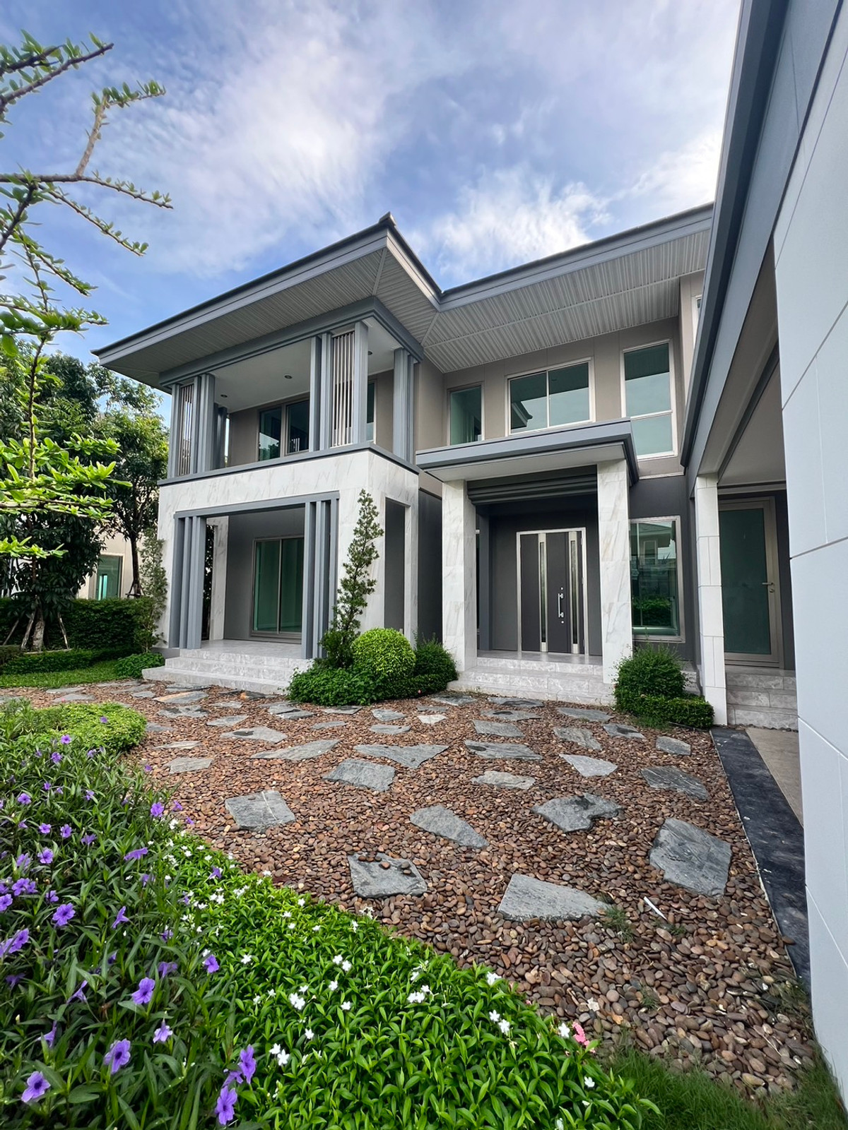 For SaleHouseLadkrabang, Suwannaphum Airport : Urgent sale Perfect Masterpiece Rama 9 – Krungthep Kreetha 📞065-626-5636 Luxury House in new Krungthep Kreetha area  