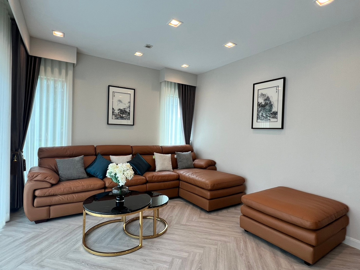 For SaleHouseLadkrabang, Suwannaphum Airport : Urgent sale Perfect Masterpiece Rama 9 – Krungthep Kreetha 📞065-626-5636 Luxury House in new Krungthep Kreetha area  