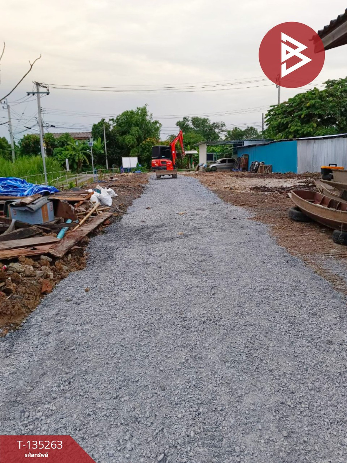 ขายที่ดินนนทบุรี บางใหญ่ บางบัวทอง : ขายบ้านเดี่ยวพร้อมที่ดิน เนื้อที่ 2 งาน 89 ตร.วา บางกรวย นนทบุรี