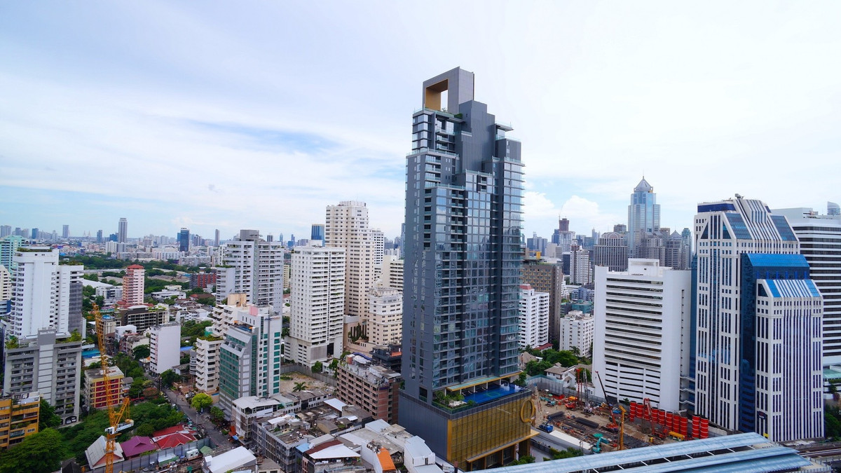 For RentCondoNana, North Nana,Sukhumvit13, Soi Nana : Best Price ‼️For rent Hyde Sukhumvit 13, beautiful room, very luxuriously decorated, livable, high floor, city view.