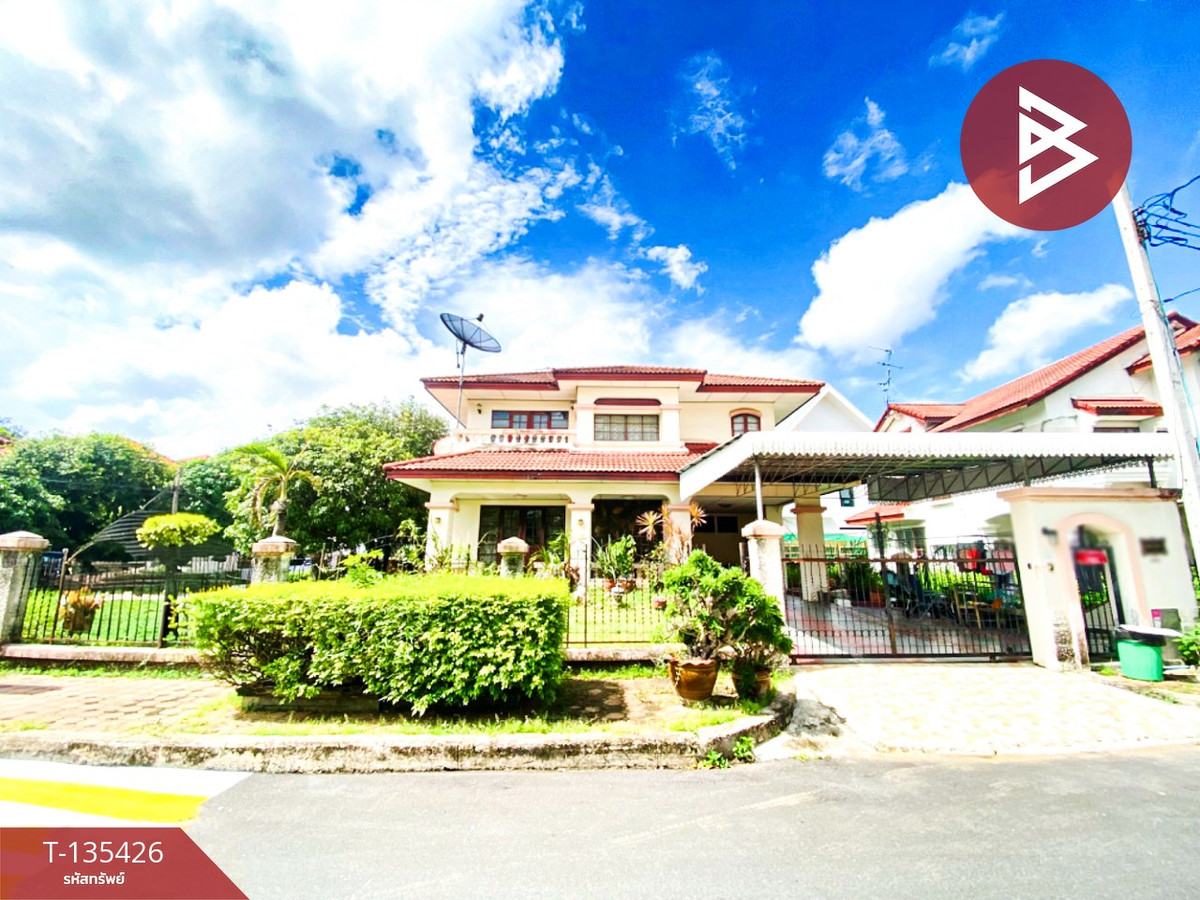 For SaleHouseSamut Prakan,Samrong : Single house for sale Mantana Srinakarin Village, Samut Prakan