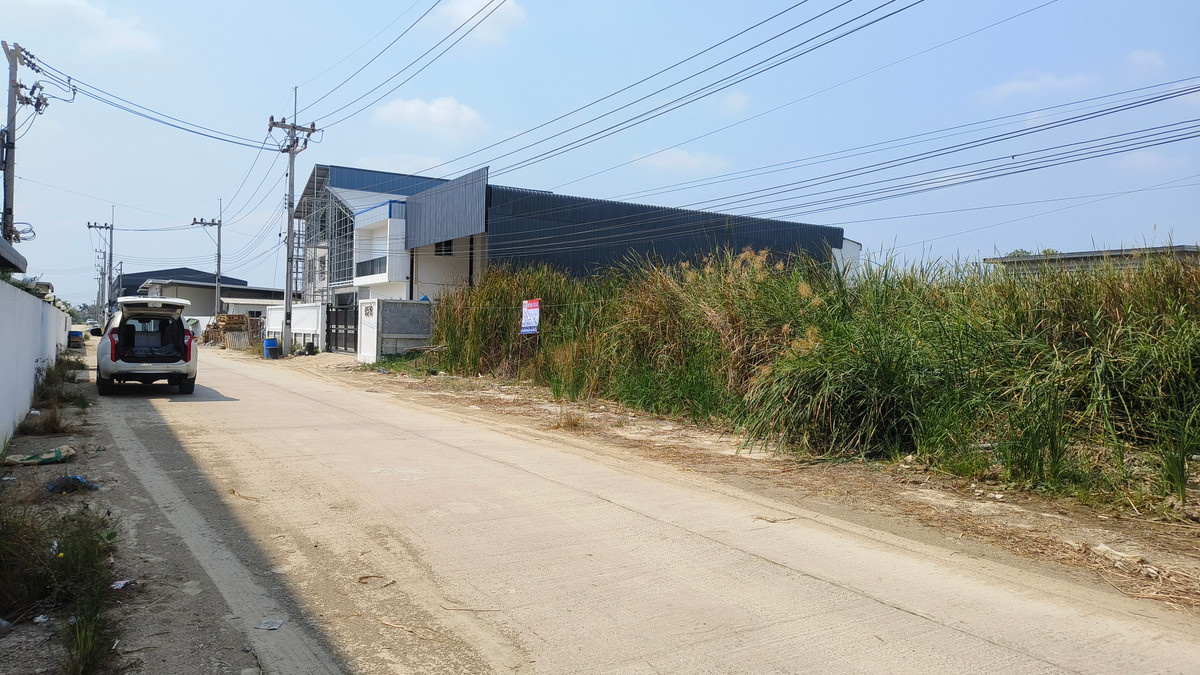 ขายที่ดินปทุมธานี รังสิต ธรรมศาสตร์ : ขายด่วน ที่ดินแปลงเล็ก แนวถนน 340