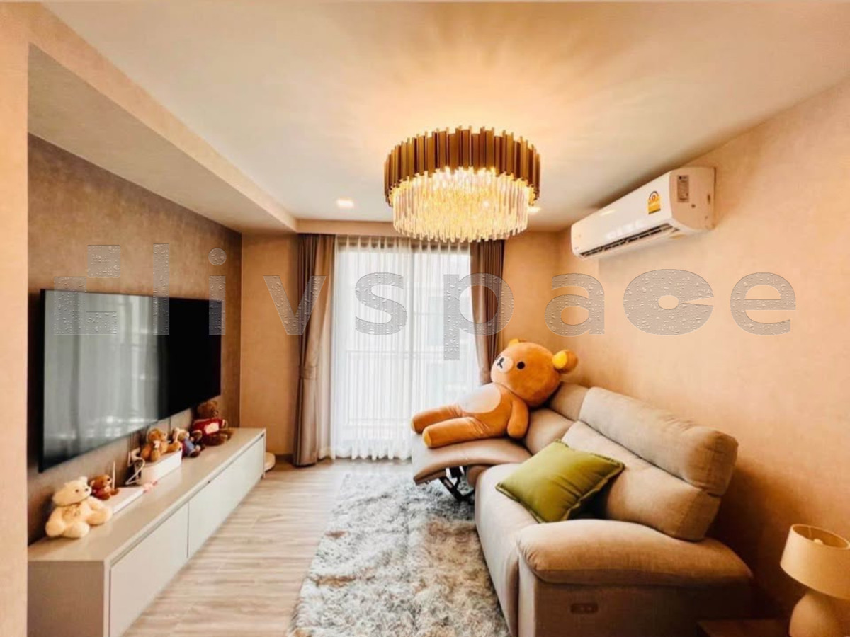 For RentCondoRatchathewi,Phayathai : ▚ LH145ツ For Rent: Maestro 14 Ratchathewi 2BR 65sqm. 45K🐾✨Pet Friendly, Stunning Interior, Near BTS Ratchathewi!