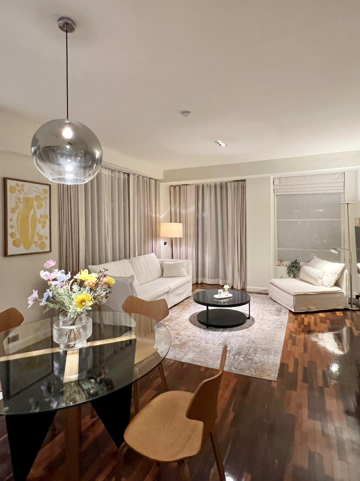 For RentCondoWitthayu, Chidlom, Langsuan, Ploenchit : Condo for rent, Langsuan Ville area,   Langsuan Ville  1 bedroom, 67 sq m, near BTS Chidlom, near Lumpini Park.