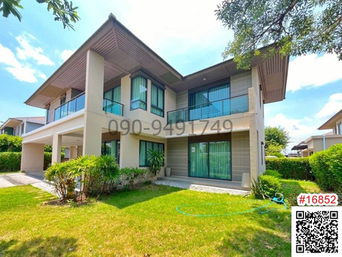 For RentHousePhutthamonthon, Salaya : For rent, 2-story detached house, Setthasiri Pinklao-Kanchana, near The Paseo Kanchanaphisek.