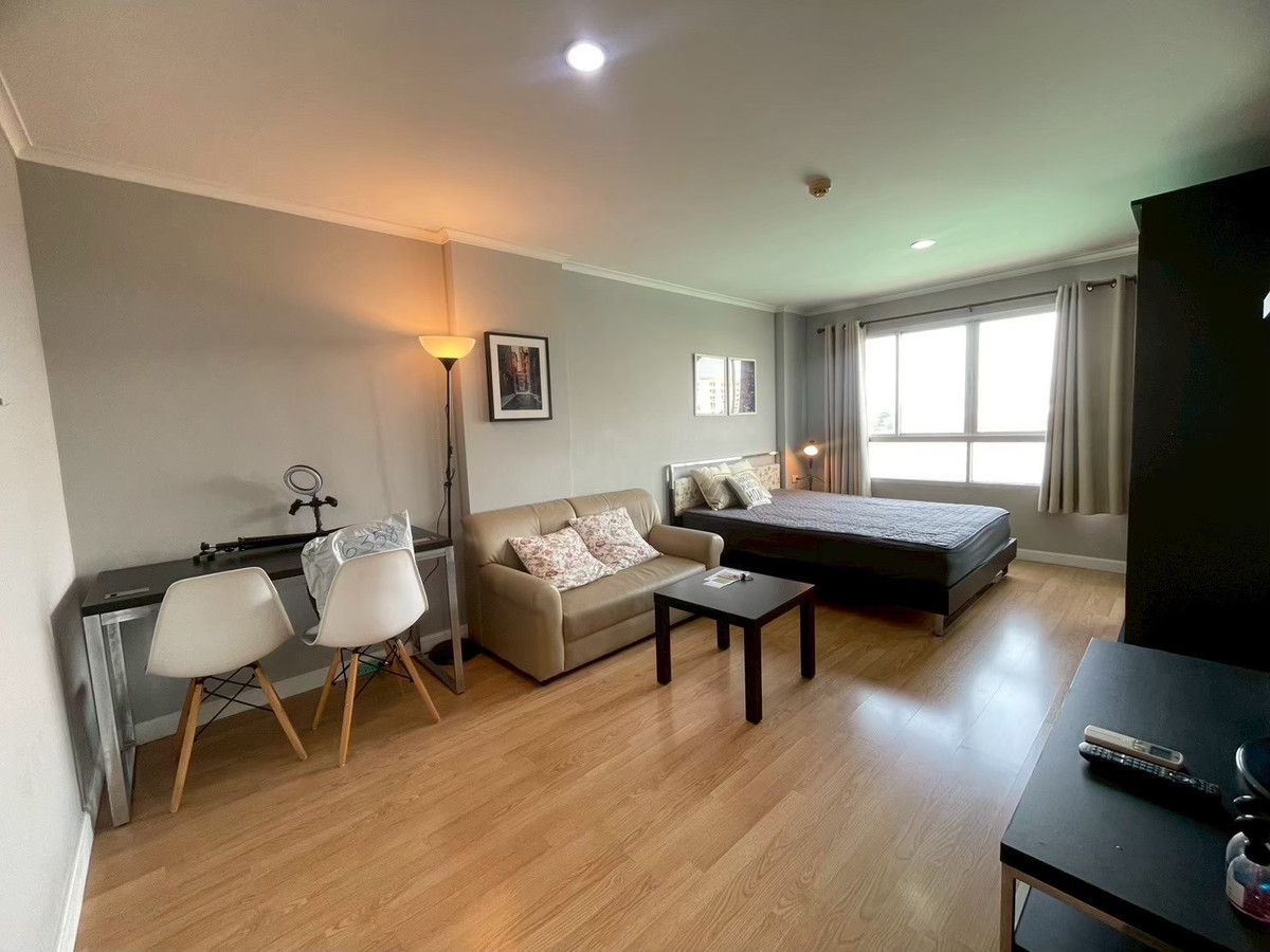 For RentCondoRamkhamhaeng, Hua Mak : 🔥🔥 Condo for rent Lumpini Ville Ramkhamhaeng 26 🔥🔥 🛏️ 1 bedroom | 🚿 1 bathroom 📐 Size 29 sq m. 🏢 Building D, 8th floor