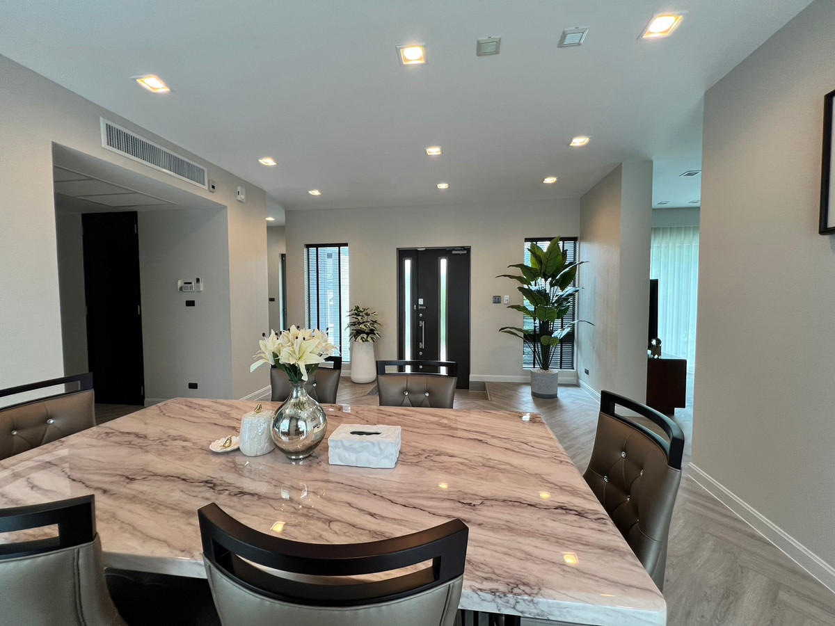 For SaleHouseLadkrabang, Suwannaphum Airport : Urgent sale Perfect Masterpiece Rama 9 – Krungthep Kreetha 📞065-626-5636 Luxury House in new Krungthep Kreetha area  