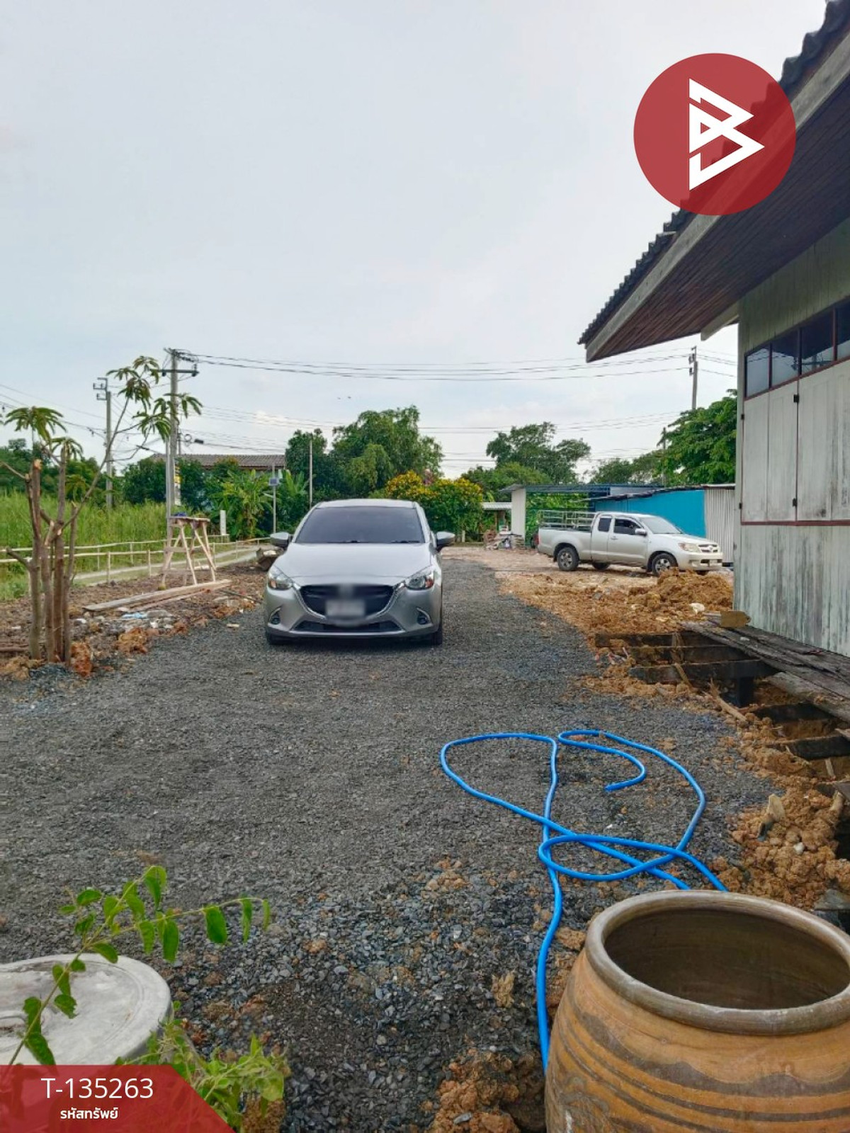 ขายที่ดินนนทบุรี บางใหญ่ บางบัวทอง : ขายบ้านเดี่ยวพร้อมที่ดิน เนื้อที่ 2 งาน 89 ตร.วา บางกรวย นนทบุรี