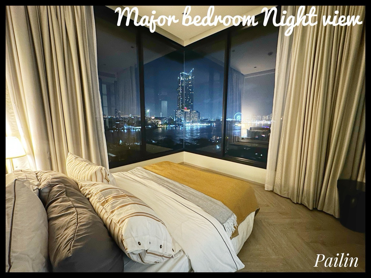 CondoWongwianyai, Charoennakor : Luxury Riverside Residence with Private Lift | 2 Bedrooms | 75 SQ.M. 2 Parking