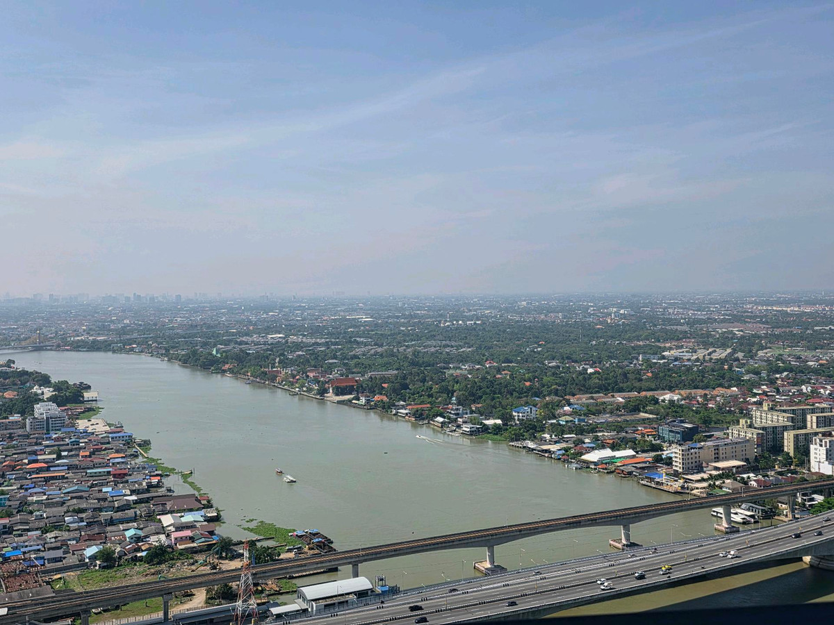 ให้เช่าคอนโดรัตนาธิเบศร์ สนามบินน้ำ พระนั่งเกล้า : ให้เช่า The politan rive ชั้น 45 ขนาด 52 ตรม. 2 ห้องนอน 2 ห้องน้ำ วิวแม่น้ำ เฟอร์นิเจอร์เครื่องใช้ไฟฟ้าครบพร้อมอยู่