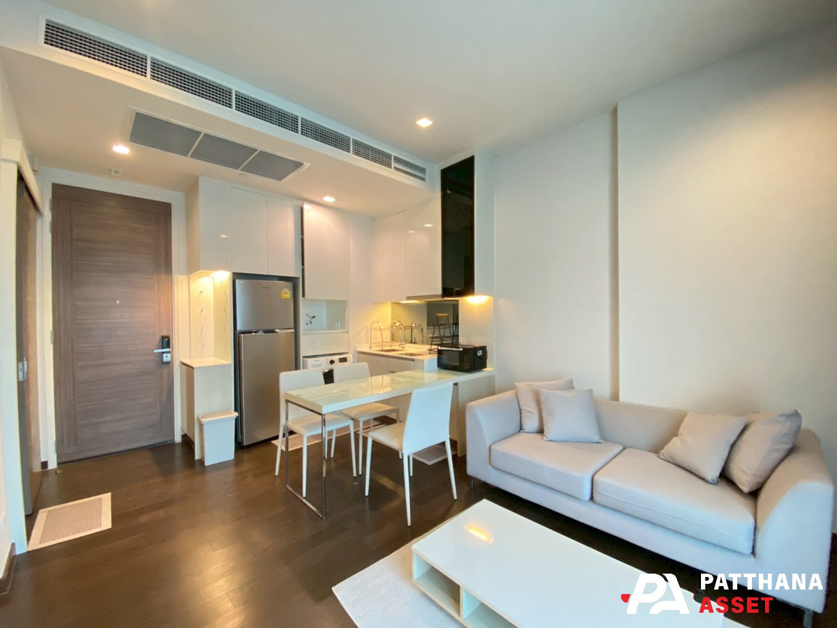 For RentCondoRama9, Petchburi, RCA : Best price! Q Asoke 1 bedroom apartment, beautiful and ready to move in, near Central Rama 9.