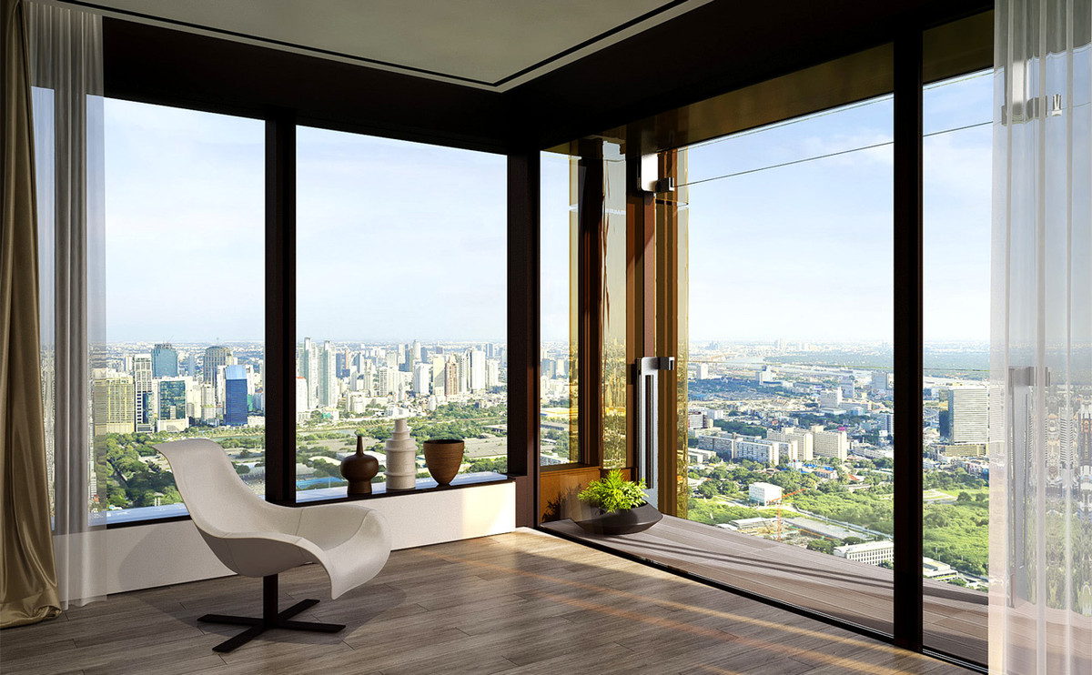 ขายคอนโดวิทยุ ชิดลม หลังสวน : วิวสวนลุมพินี  3D Glass Iconic Design