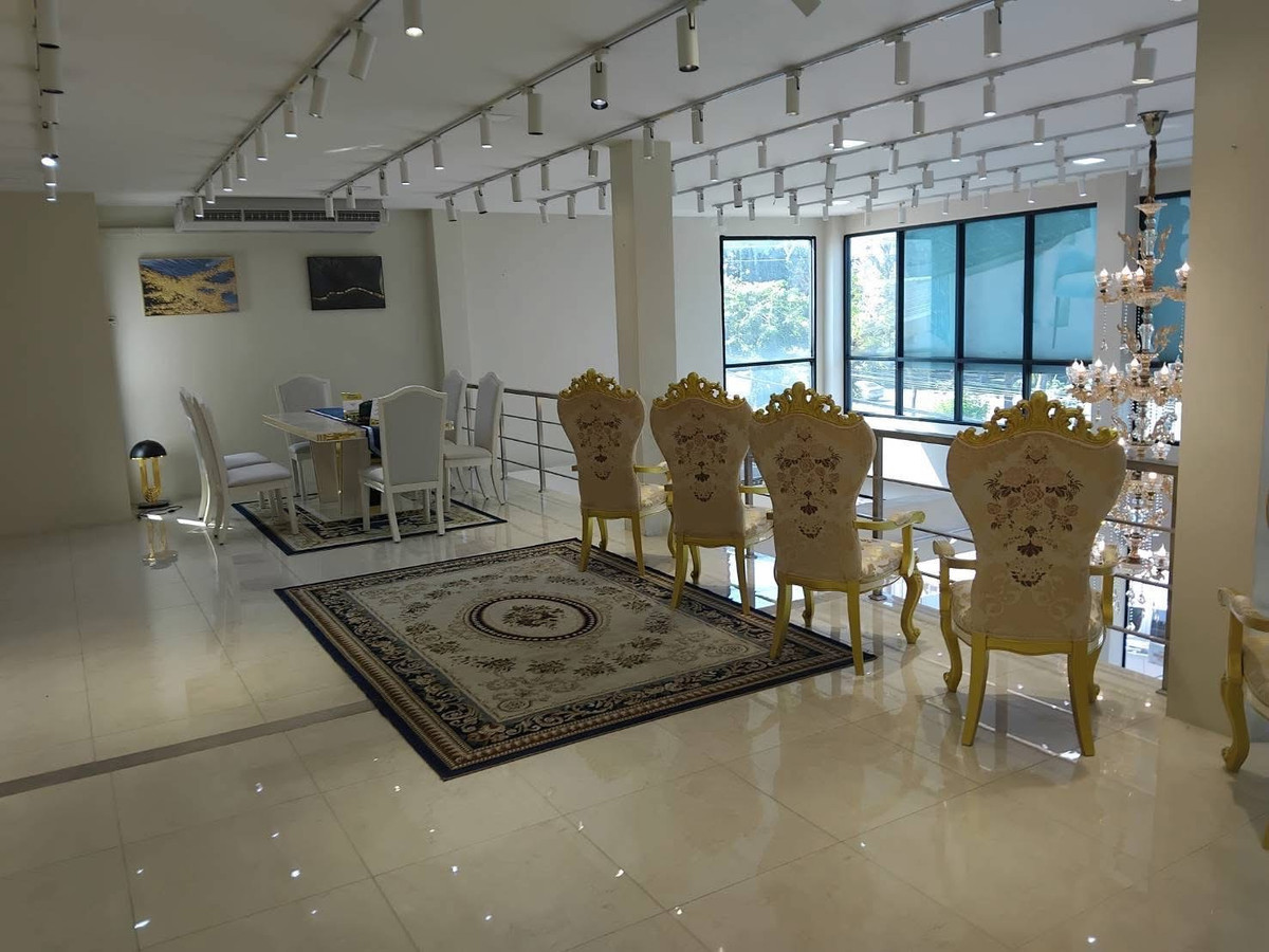 ให้เช่าโฮมออฟฟิศเลียบทางด่วนรามอินทรา : อาคาร4ชั้น ติดถนนเลียบด่วนเอกมัย-รามอินทรา ประดิษฐ์มนูธรรม120ตร.วา 1,000ตร.มจอดรถ20คัน