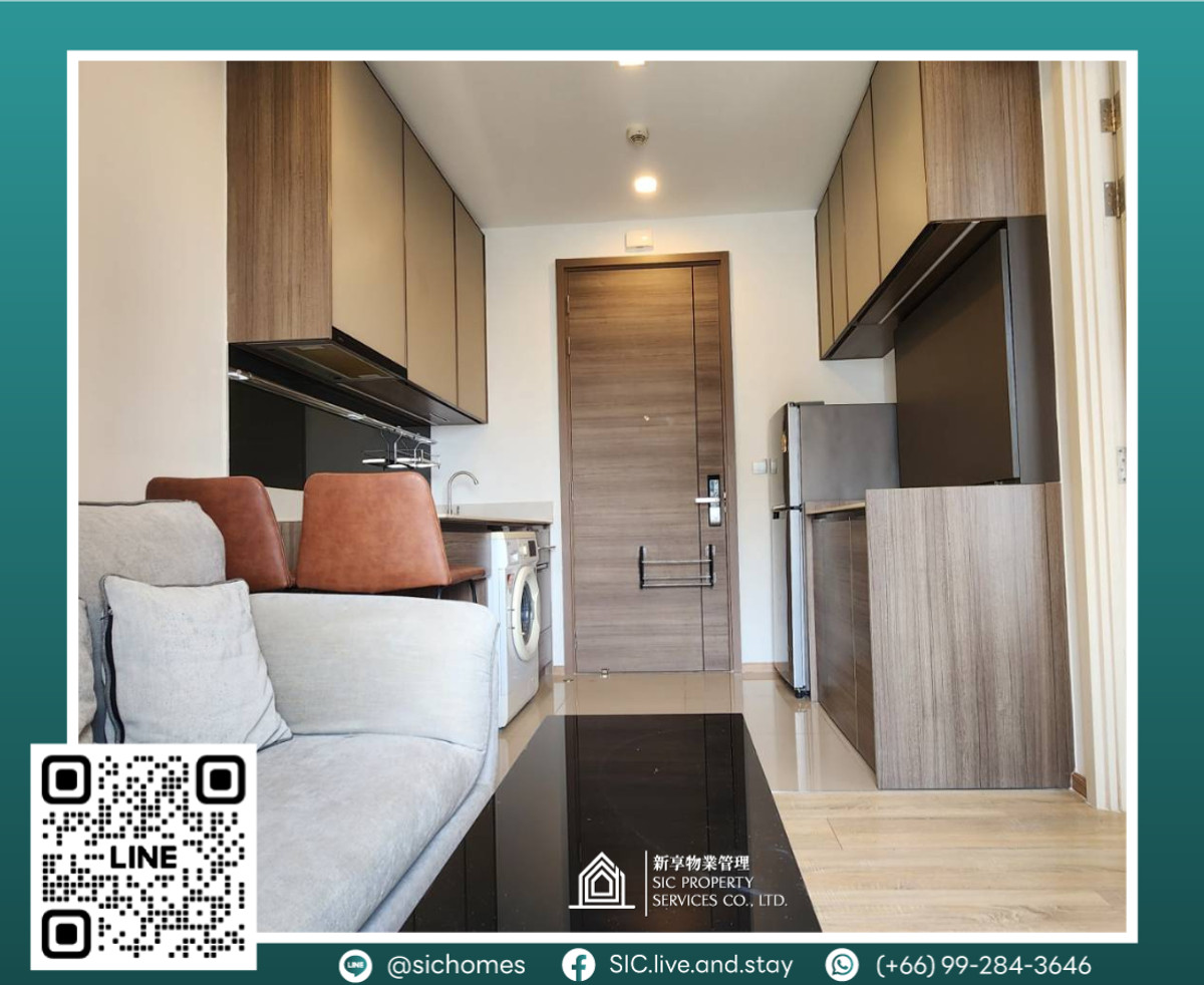 For RentCondoSapankwai,Jatujak : For rent ✨THE LINE Phahon-Pradipat ✨1 bedroom, size 26.91 sq m 🥰 near BTS Saphan Khwai🚅