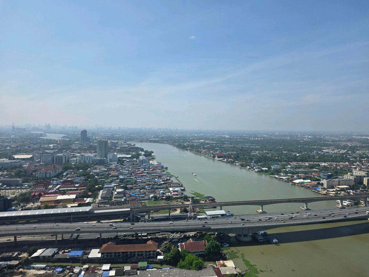 ให้เช่าคอนโดรัตนาธิเบศร์ สนามบินน้ำ พระนั่งเกล้า : ให้เช่า The politan rive ชั้น 45 ขนาด 52 ตรม. 2 ห้องนอน 2 ห้องน้ำ วิวแม่น้ำ เฟอร์นิเจอร์เครื่องใช้ไฟฟ้าครบพร้อมอยู่