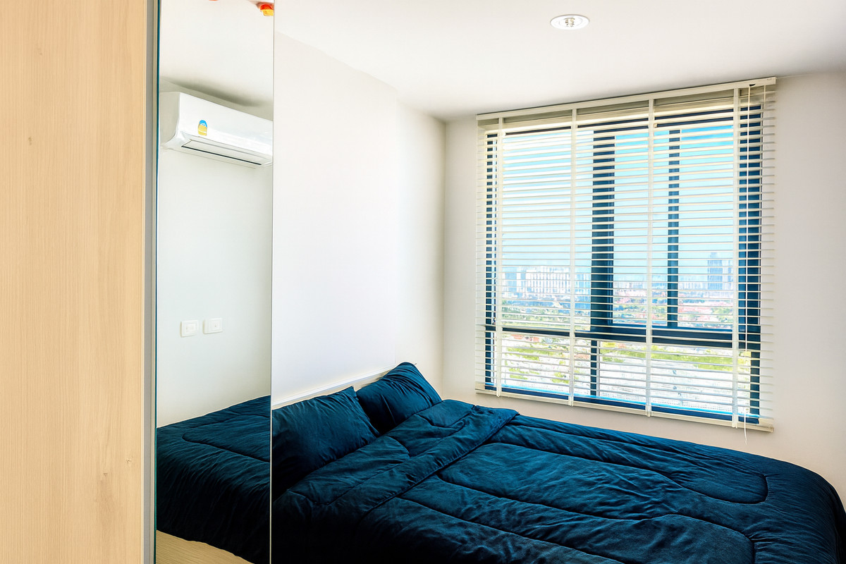 For RentCondoPattanakan, Srinakarin : New condo for rent, Nue Noble Srinakarin - Lasalle (25.99 sq m.), 1 bedroom, 1 bathroom, ready to move in.