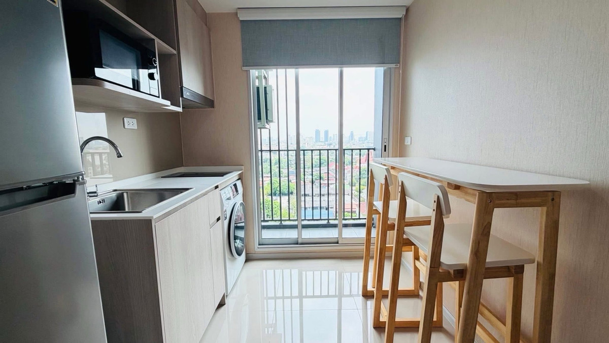 For RentCondoPinklao, Charansanitwong : 💙@condocurator 💙 For rent IDEO Charan 70 Riverview, fully furnished. There is a washing machine [PM0828]