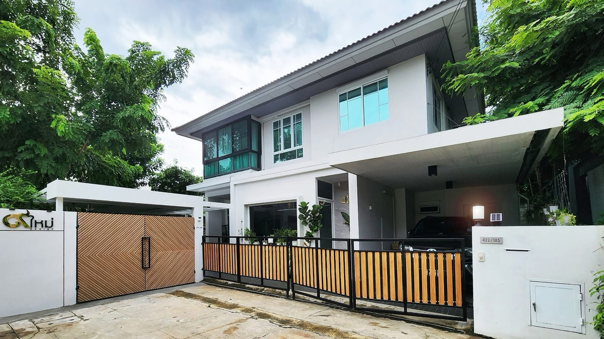 ให้เช่าบ้านนวมินทร์ รามอินทรา : บ้านเดี่ยว 2 ชั้น ภายในโครงการ Habitia Vent Panyaindra