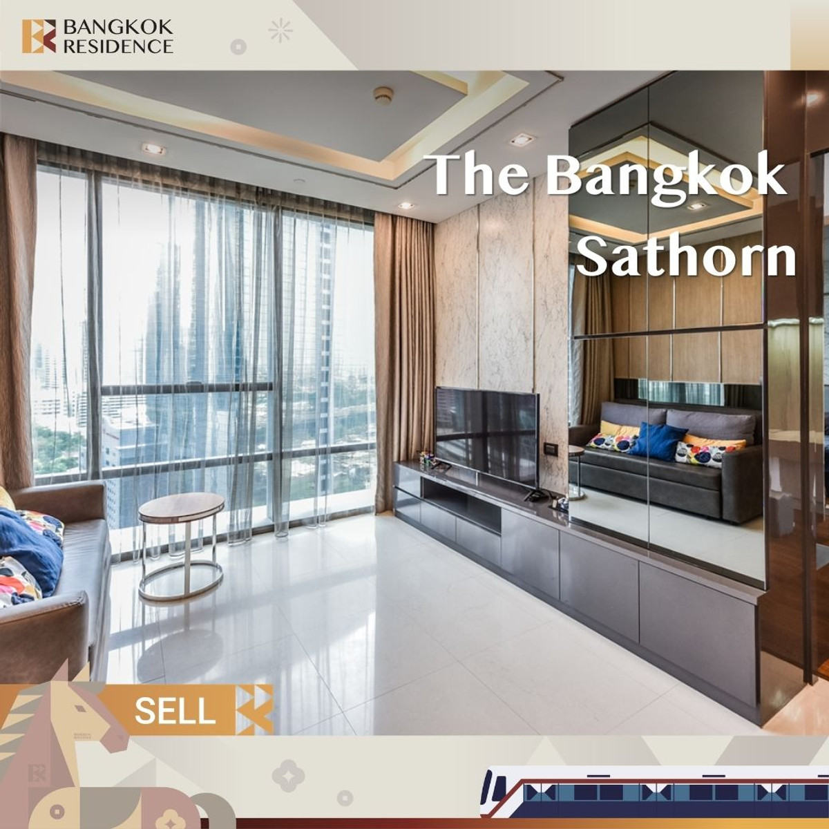 For SaleCondoSathorn, Narathiwat : 💎Luxury Residence in Sathorn CBD, The Bangkok Sathorn  near BTS Surasak
