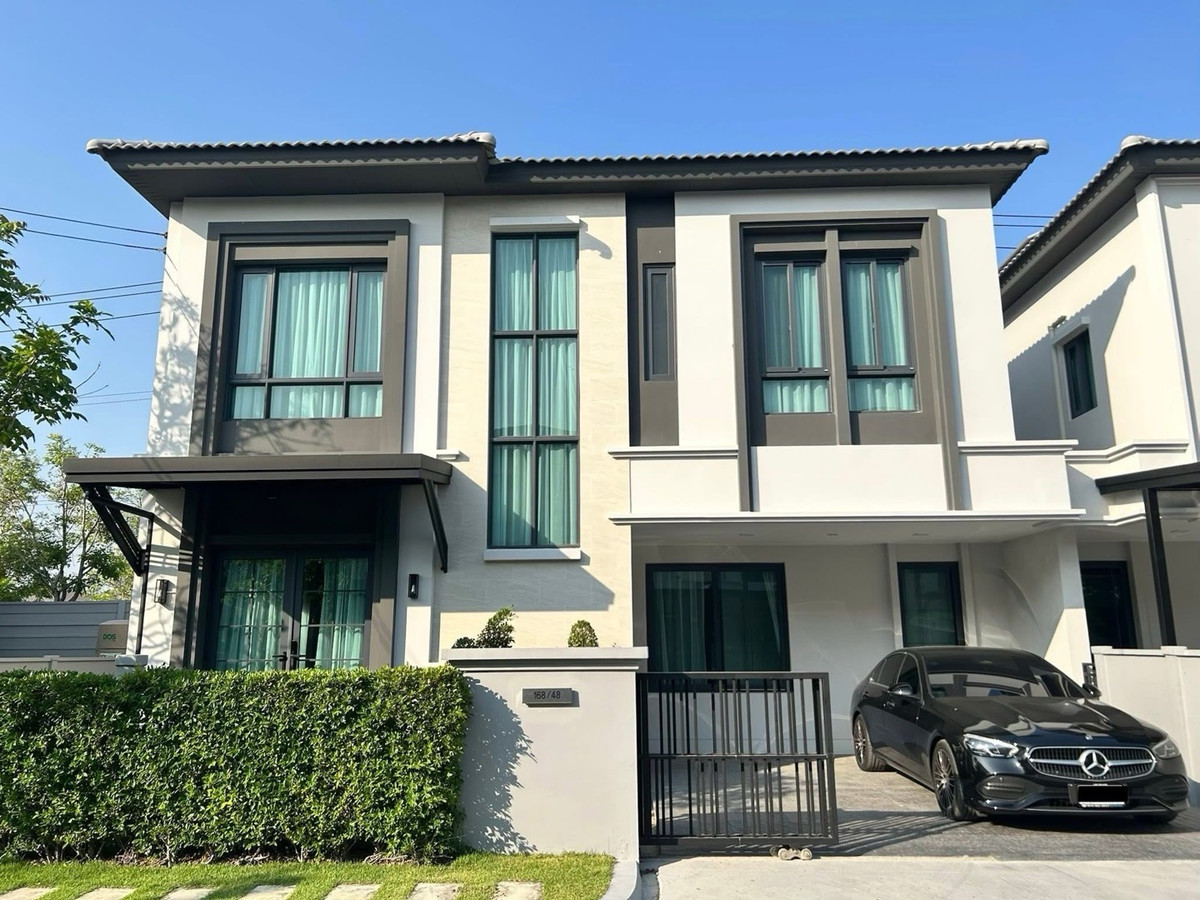 ให้เช่าบ้านสมุทรปราการ สำโรง : บ้านแฝดภายในโครงการ Grande Pleno Sukhumvit Bangna 