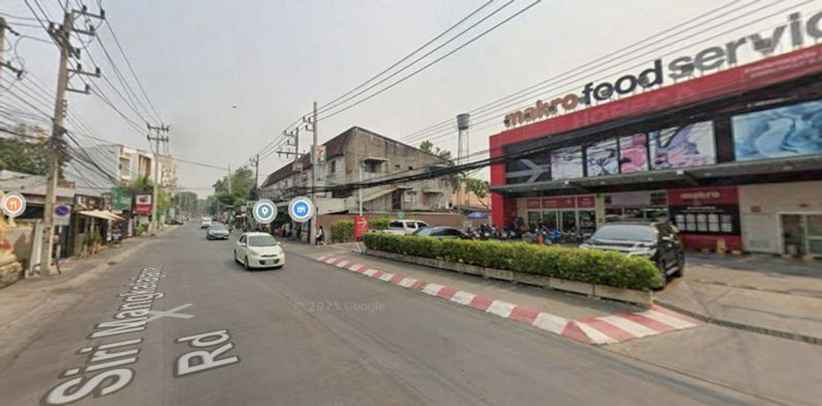 ขายที่ดินเชียงใหม่ : ที่ดิน 3-1-61 ไร่ นิมมาน หน้ากว้างติดถนน 23 เมตร ตำบลสุเทพ อำเภอเมืองเชียงใหม่ จังหวัดเชียงใหม่