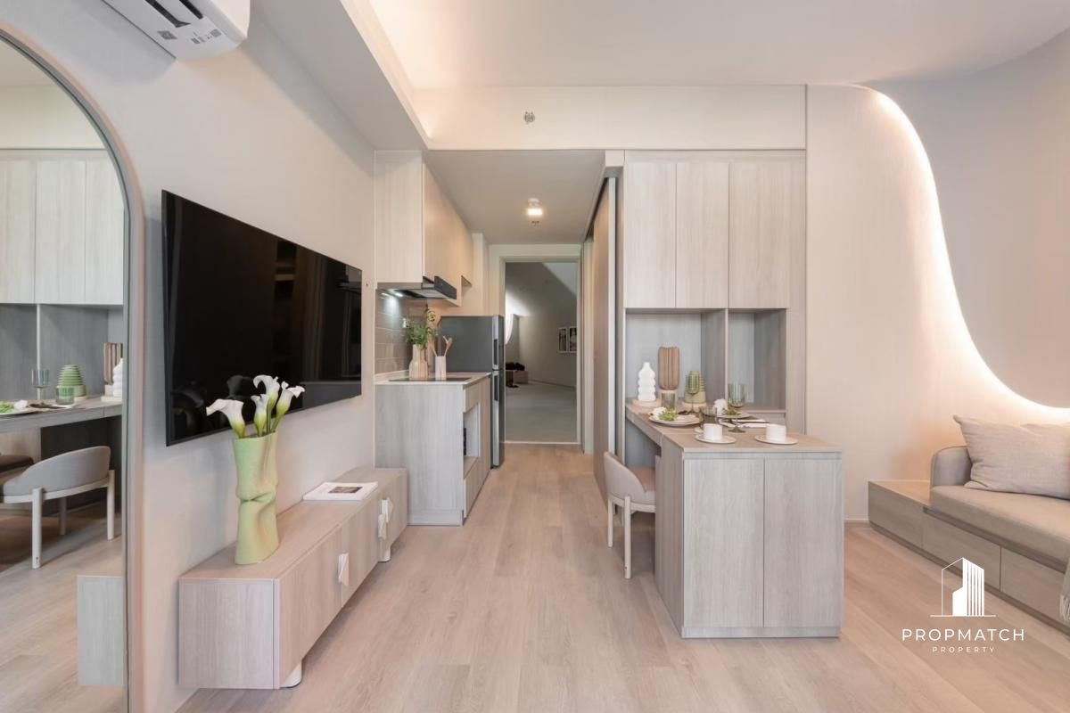 ขายคอนโดพระราม 9 เพชรบุรีตัดใหม่ RCA : ✨Flash Deal ✨COBE Ratchada-Rama 9 ( 1Bed 1Bath 25.20SQM.) พร้อมอยู่ ! เพียง 2,520,000 บาท Tel.0981315848 @propmatch