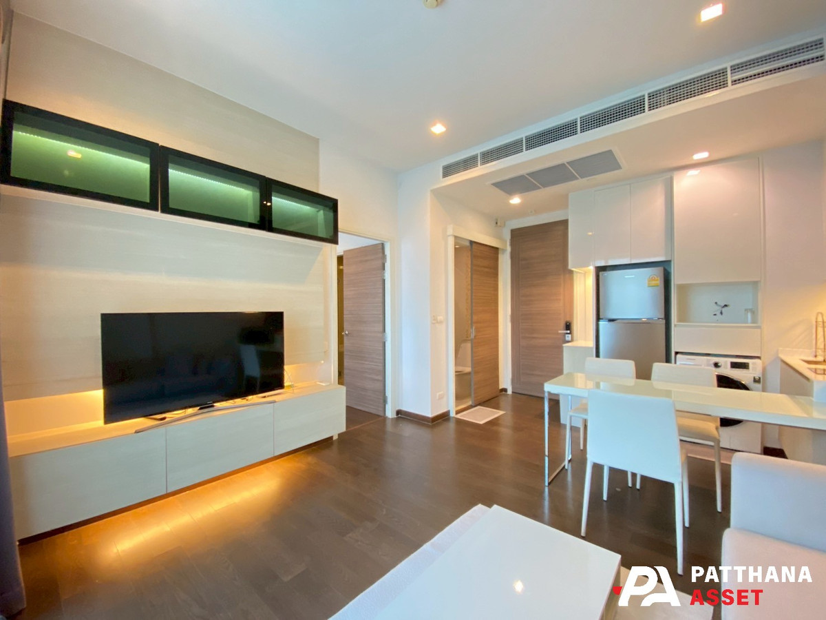 For RentCondoRama9, Petchburi, RCA : Best price! Q Asoke 1 bedroom apartment, beautiful and ready to move in, near Central Rama 9.