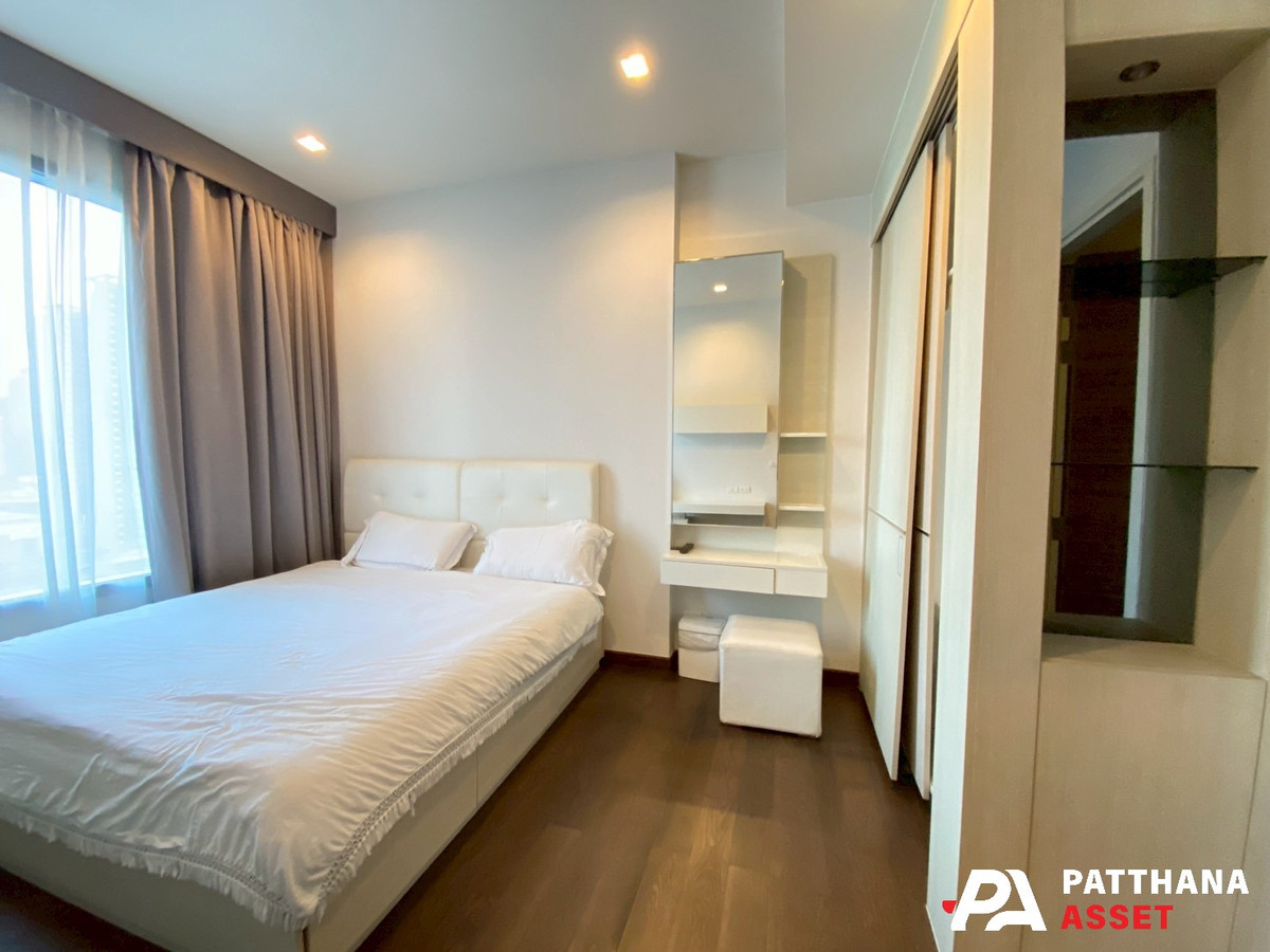 For RentCondoRama9, Petchburi, RCA : Best price! Q Asoke 1 bedroom apartment, beautiful and ready to move in, near Central Rama 9.
