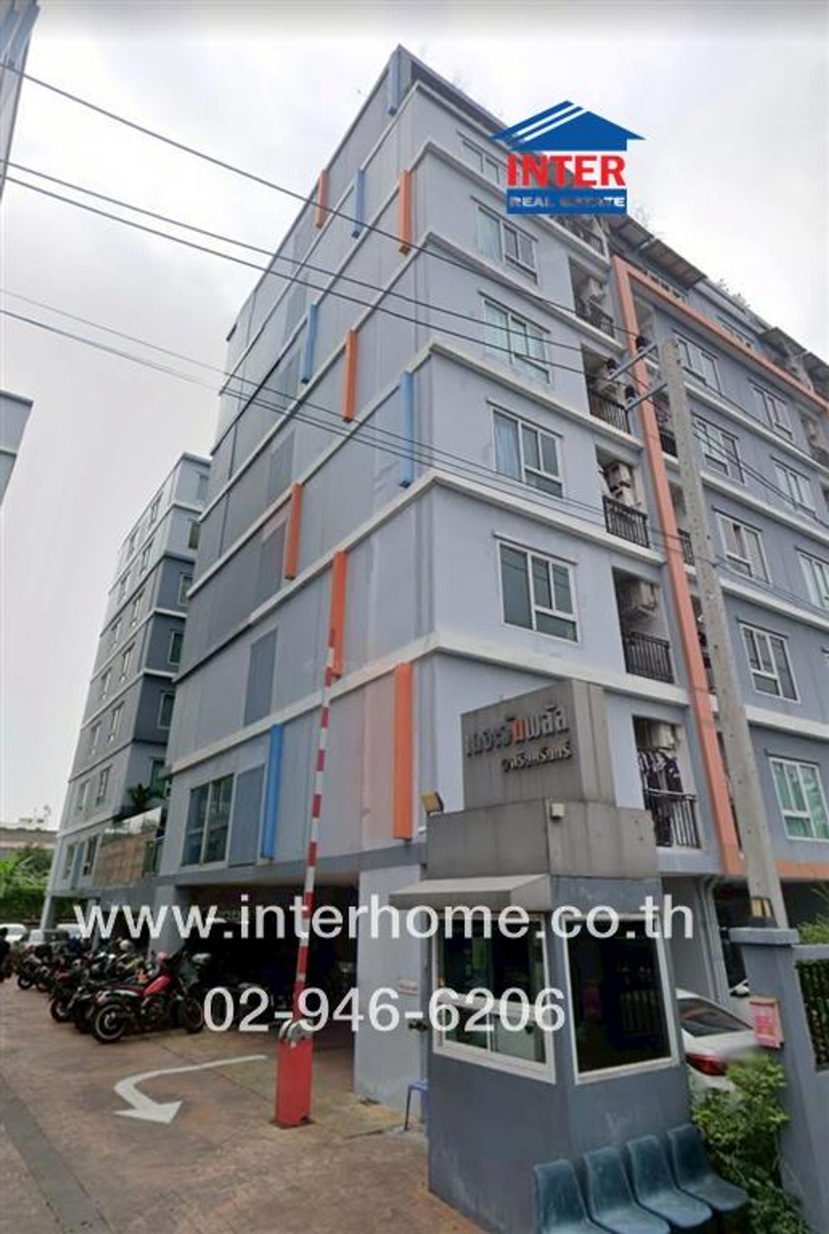 For SaleCondoRamkhamhaeng, Hua Mak : Condominium 30.24 sq m. The One Plus Srinakarin, Building A, Soi Hua Mak 3, Srinakarin Road, Ramkhamhaeng Road, Bang Kapi District, Bangkok.