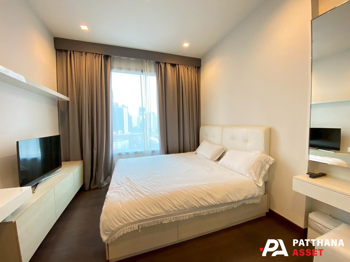 For RentCondoRama9, Petchburi, RCA : Best price! Q Asoke 1 bedroom apartment, beautiful and ready to move in, near Central Rama 9.