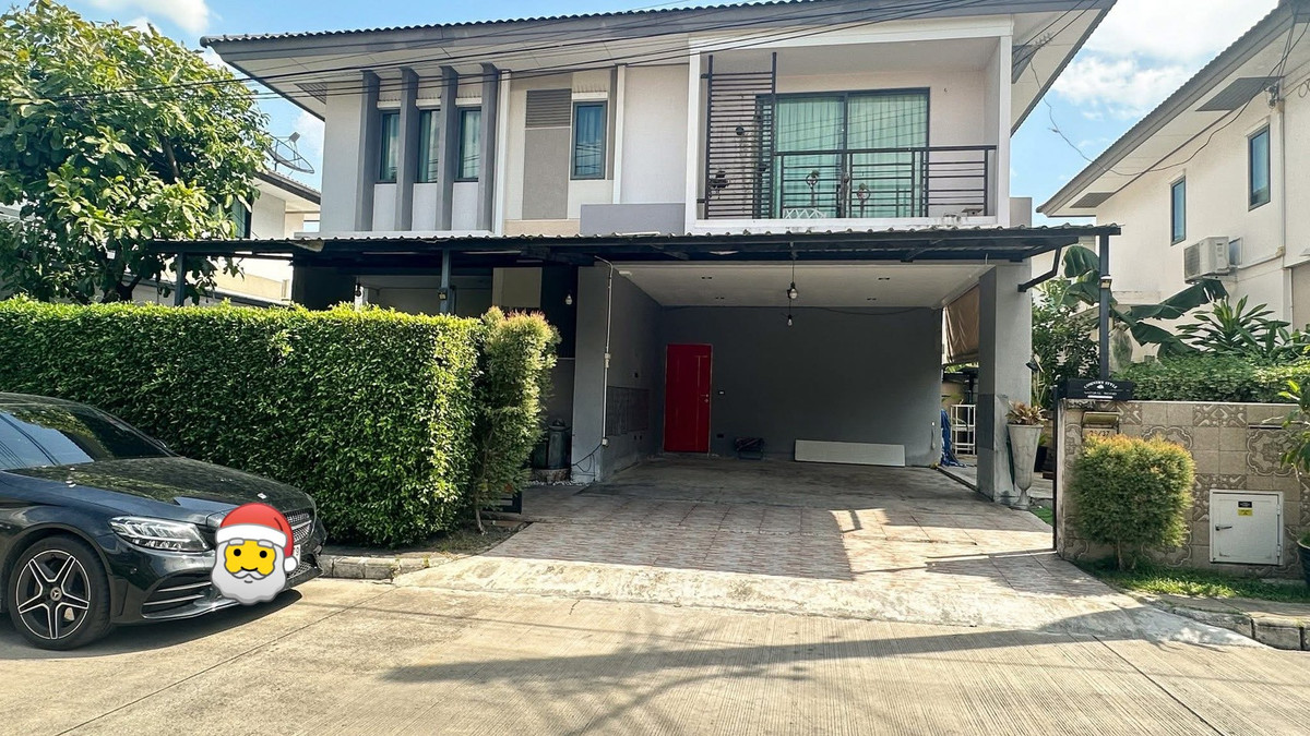 For RentHouseNawamin, Ramindra : 🏡 Single house for rent, Habitia Watcharapol, 3 bedrooms, 3 bathrooms, Watcharapol location, comfortable, fully furnished. 🐶 Accepts small pets. 💰 Rental price 35,000 baht / month.